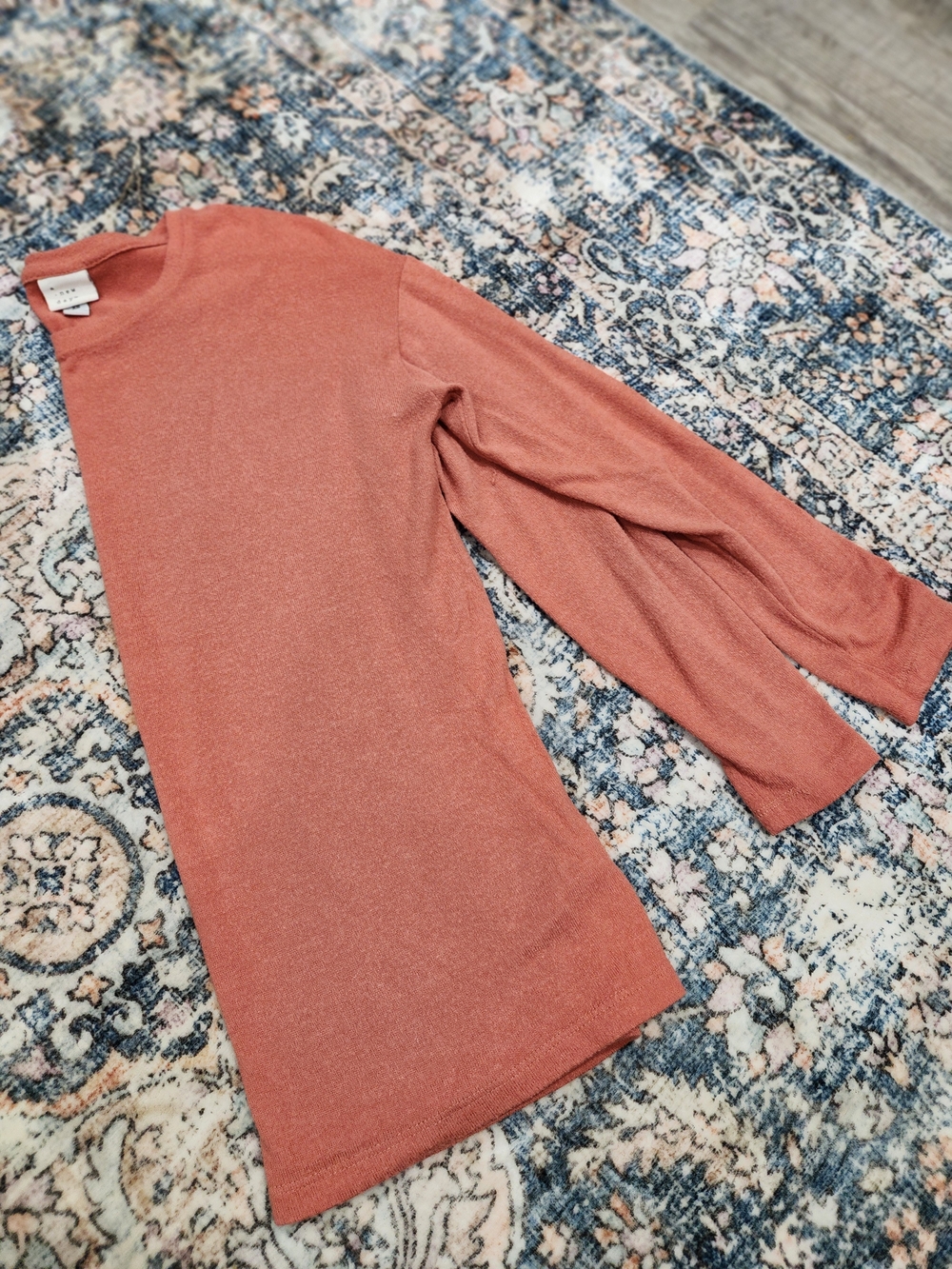 a new day Women's Long Sleeve Crewneck Sweater - Terracotta